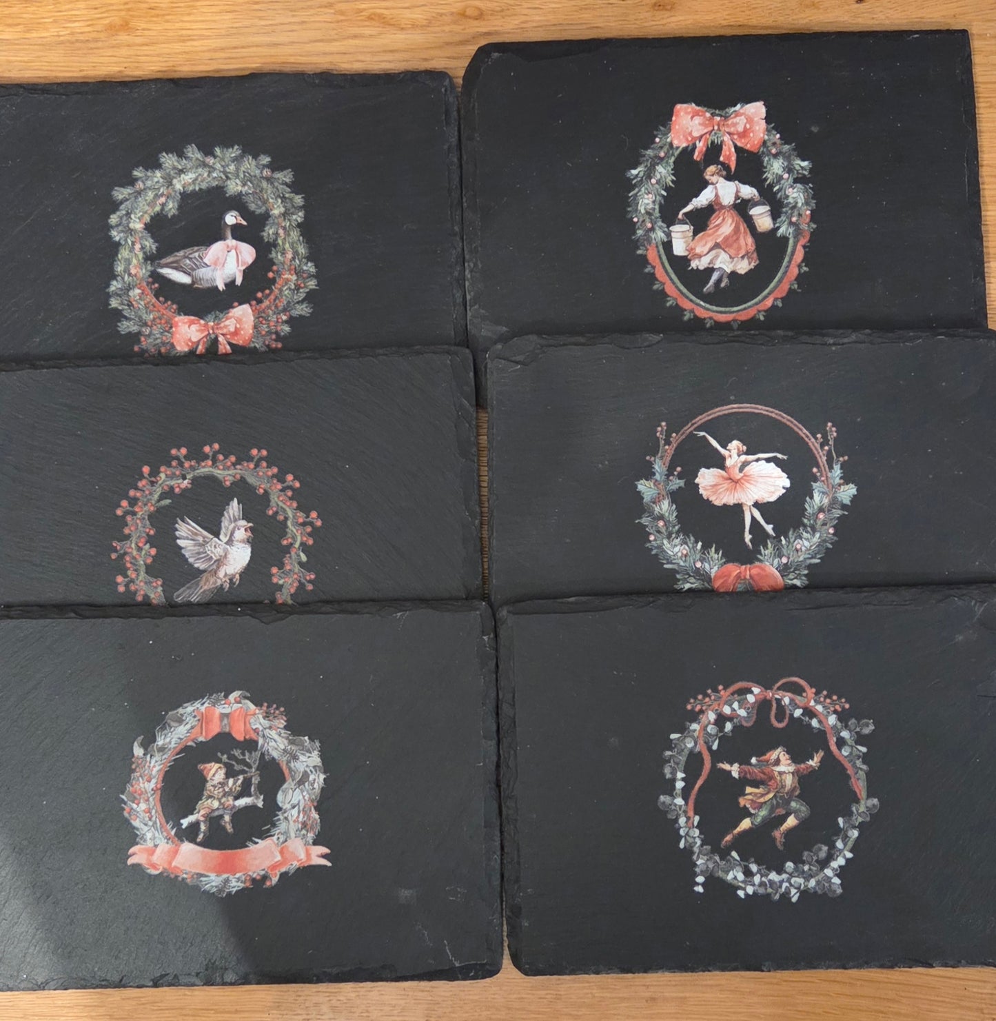 10 Days of Christmas Themed Slates