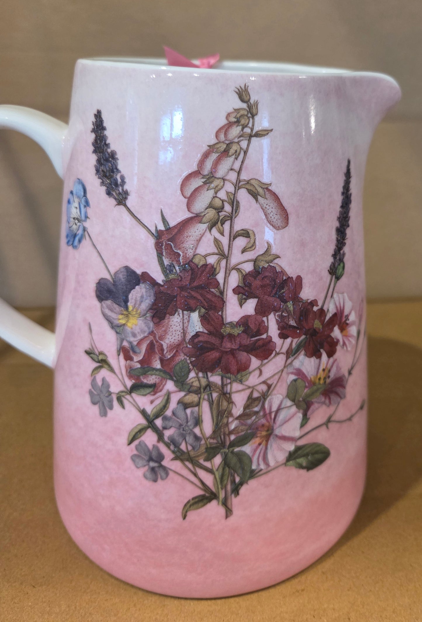 Love you Mum Floral Jug