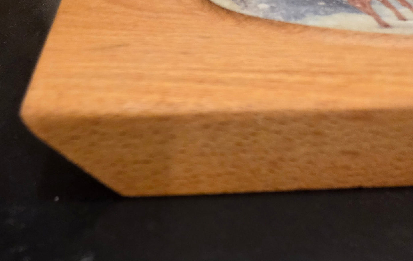 Decorative Chopping board Winter Deer Scene