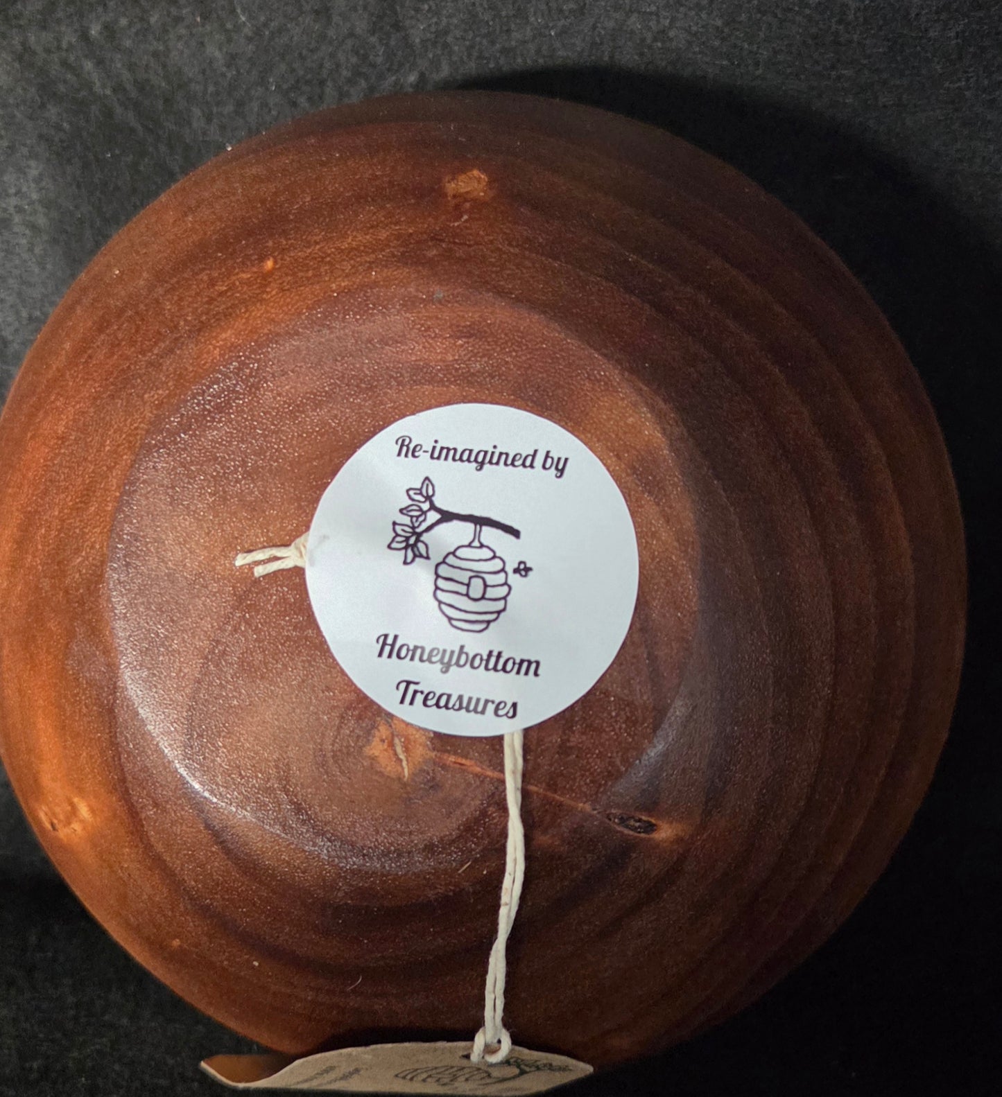 Decorative Wooden bowl - Summer Lemons Range