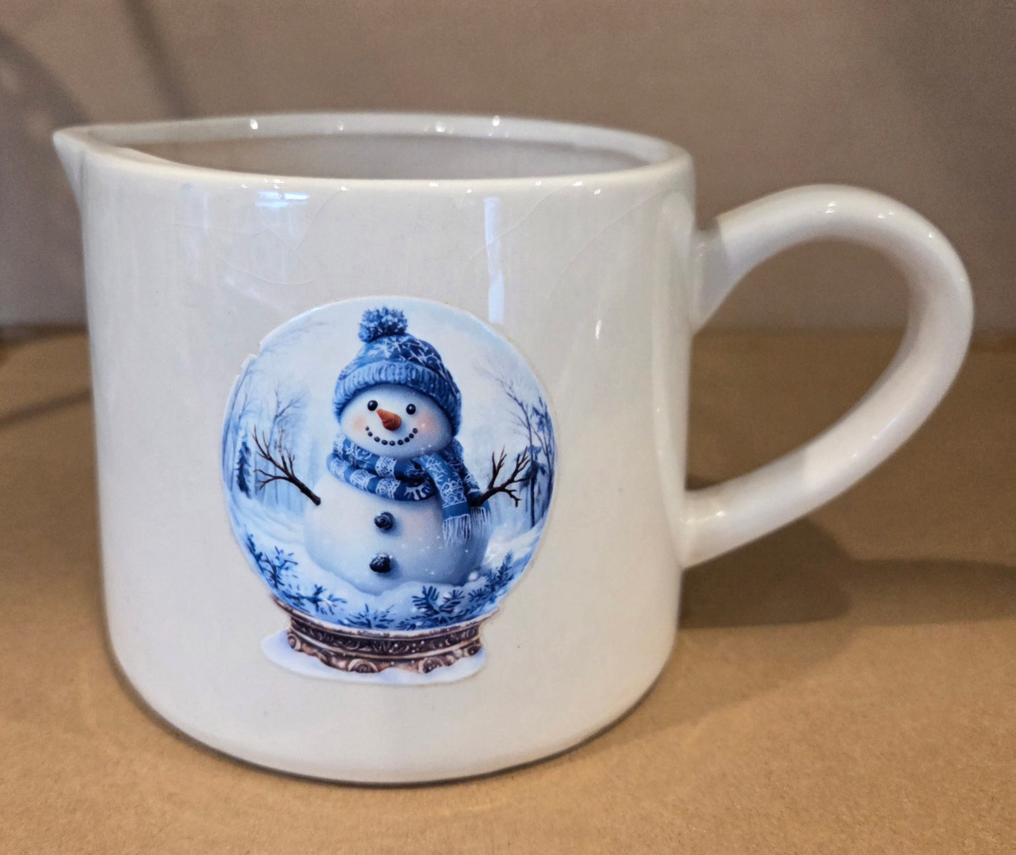 Snowman jug