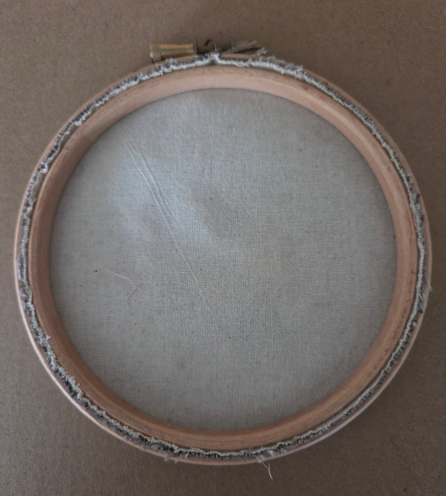 Appliqued Rabbit in Embroidery Hoop Frame