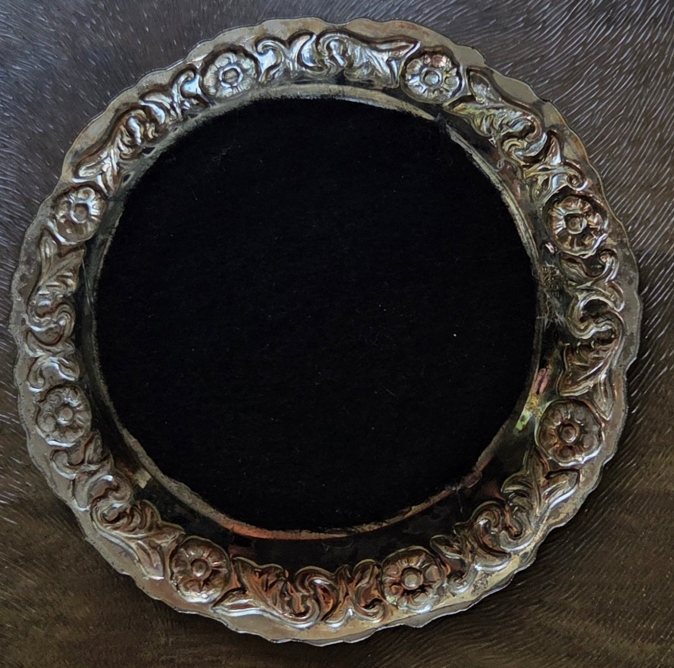Unique Re-imagined Vintage Silver Metal Coasters - 3 designs