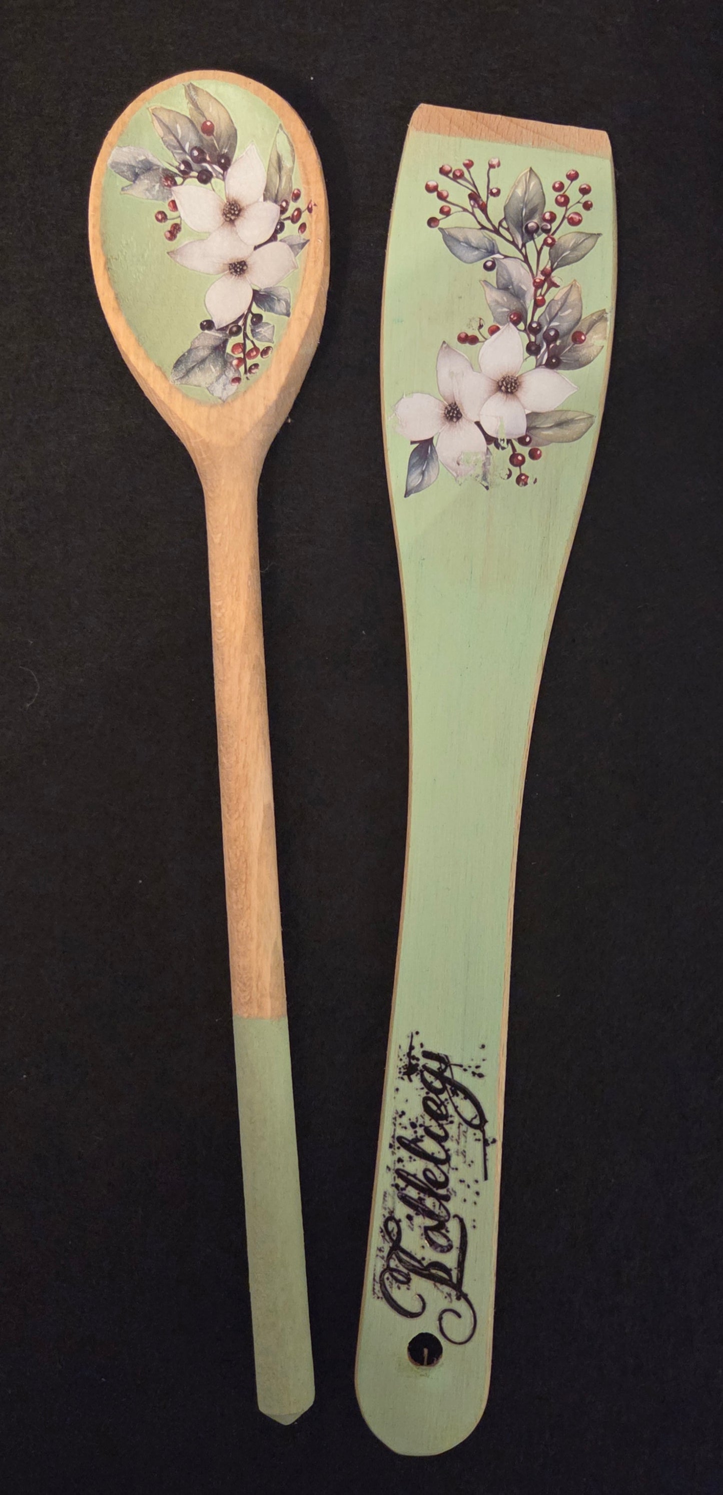 Decorated Kitchen Utensils - 6 designs available.