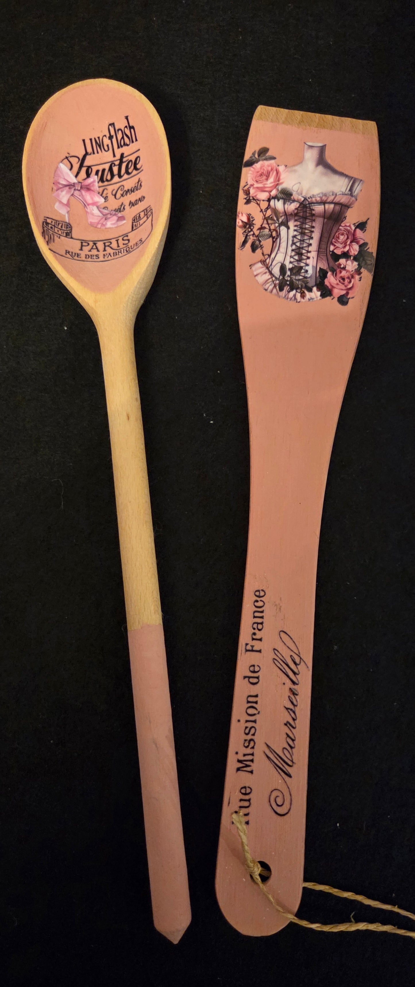 Decorated Kitchen Utensils - 6 designs available.