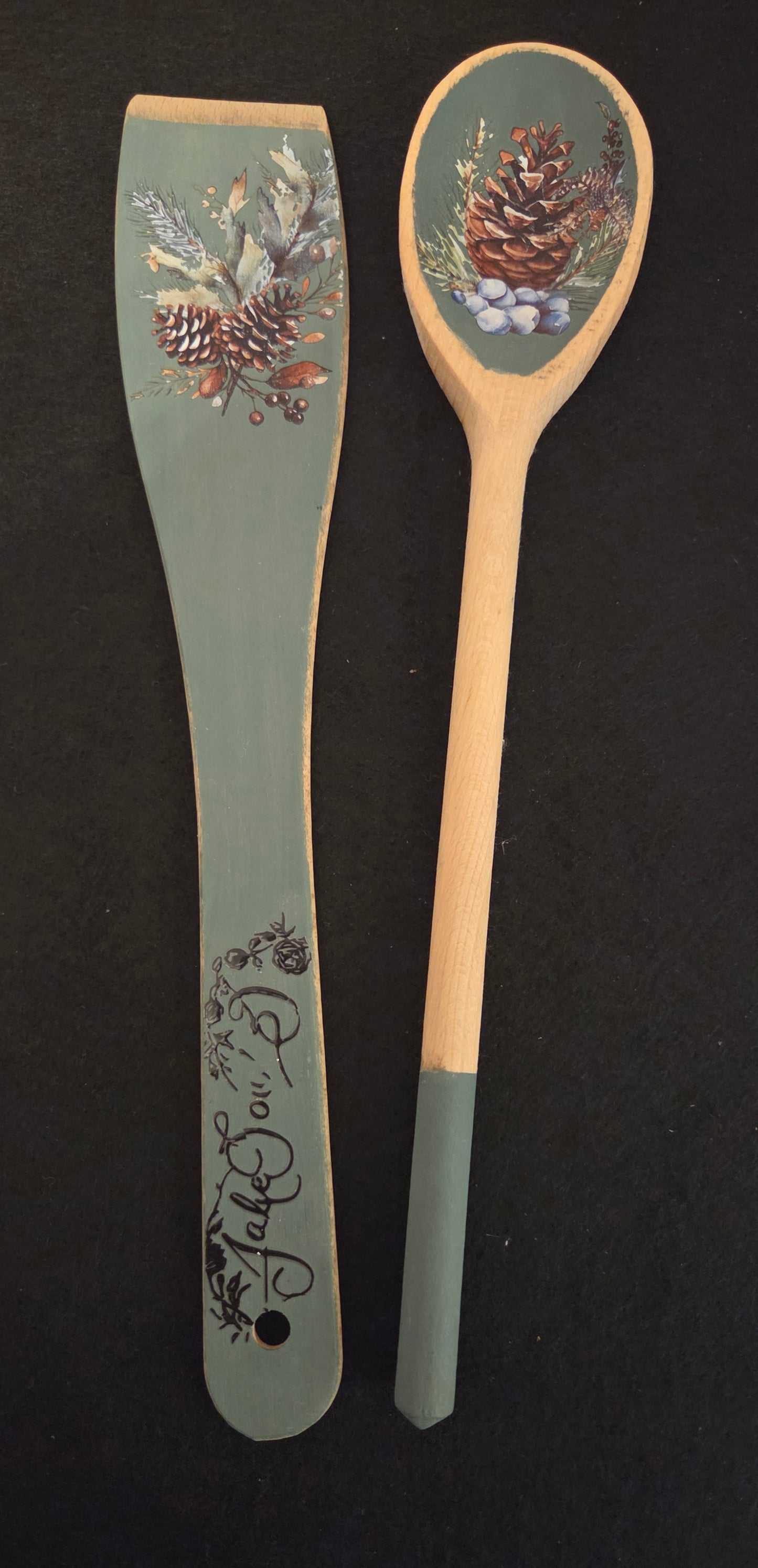 Decorated Kitchen Utensils - 6 designs available.