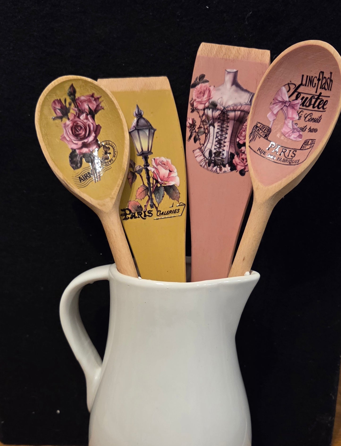 Decorated Kitchen Utensils - 6 designs available.