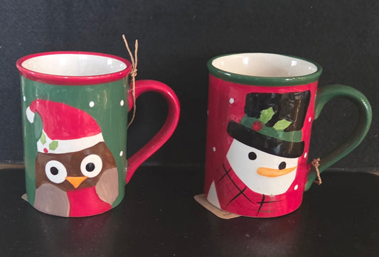 Christmas Mug - 2 designs available - Pre-loved