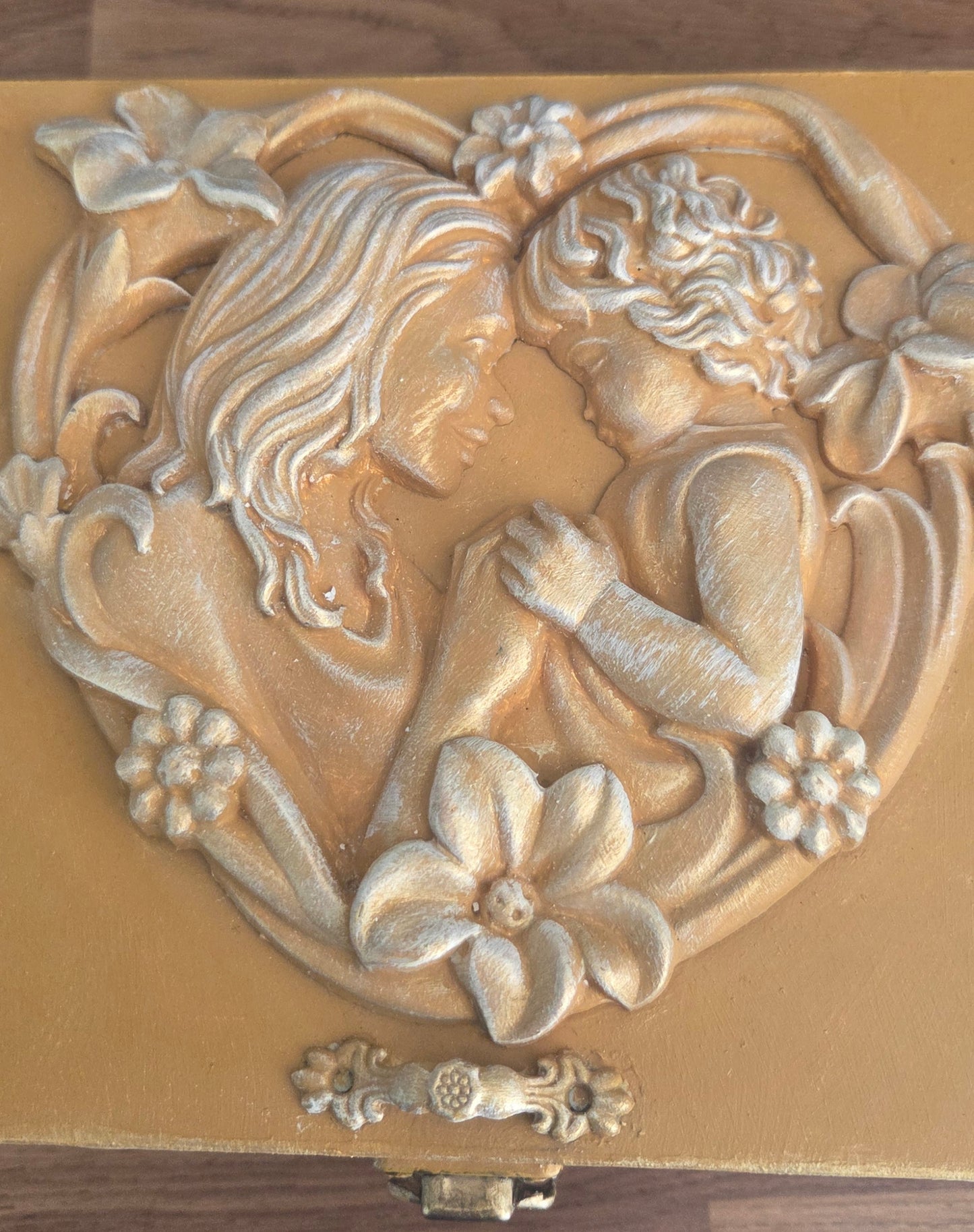 Elegant Bespoke Mother and Child Keepsake Box