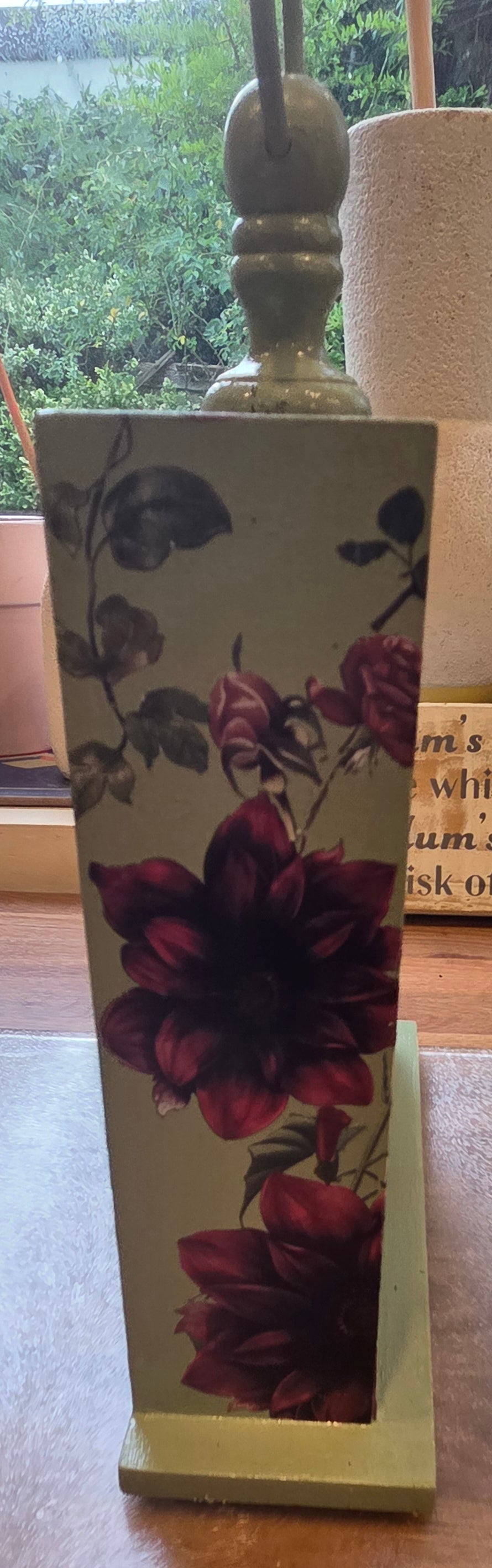 Unique Hand Decorated Carriage Style Mantel Clock