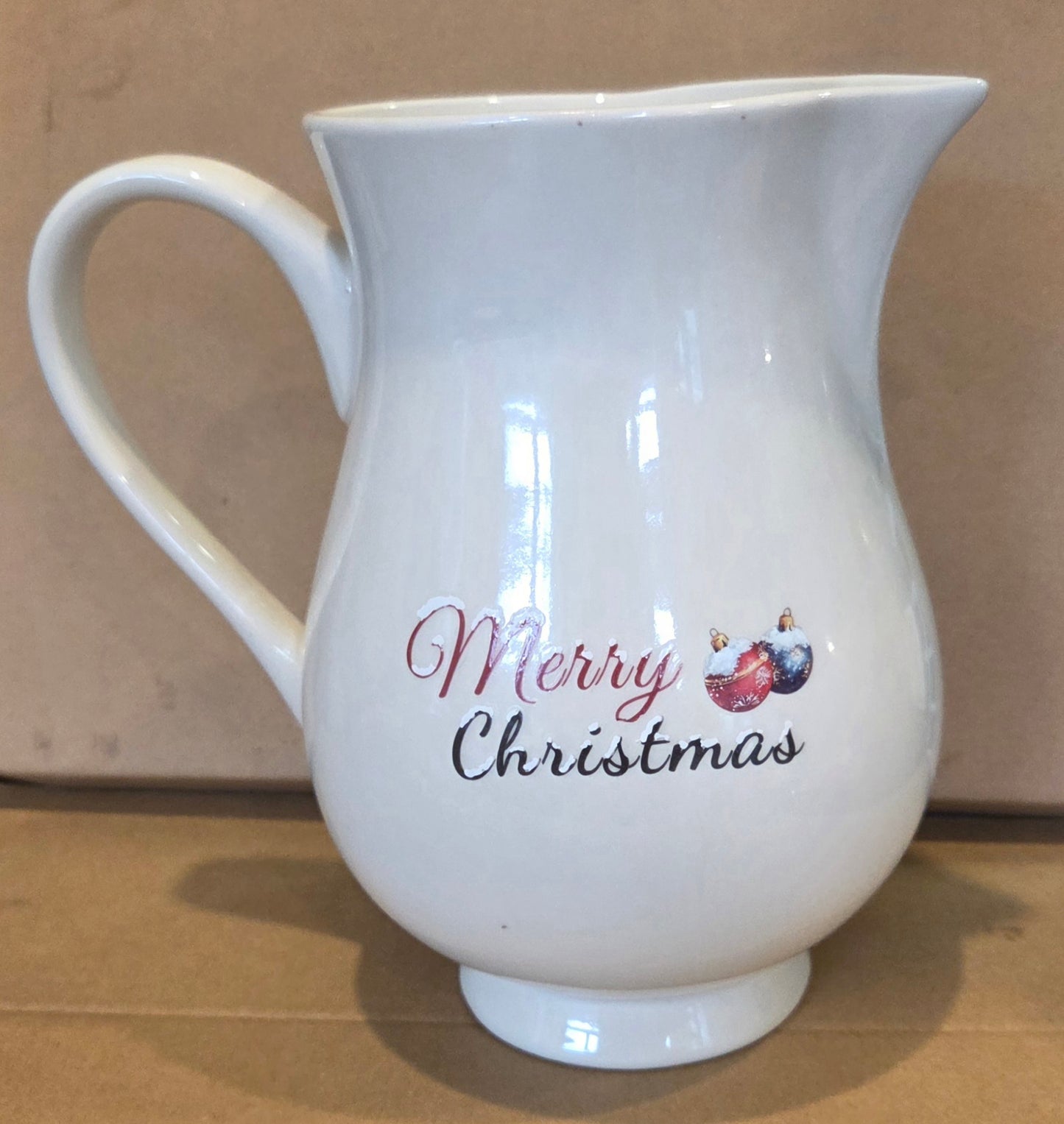 Pink Snowman Jug