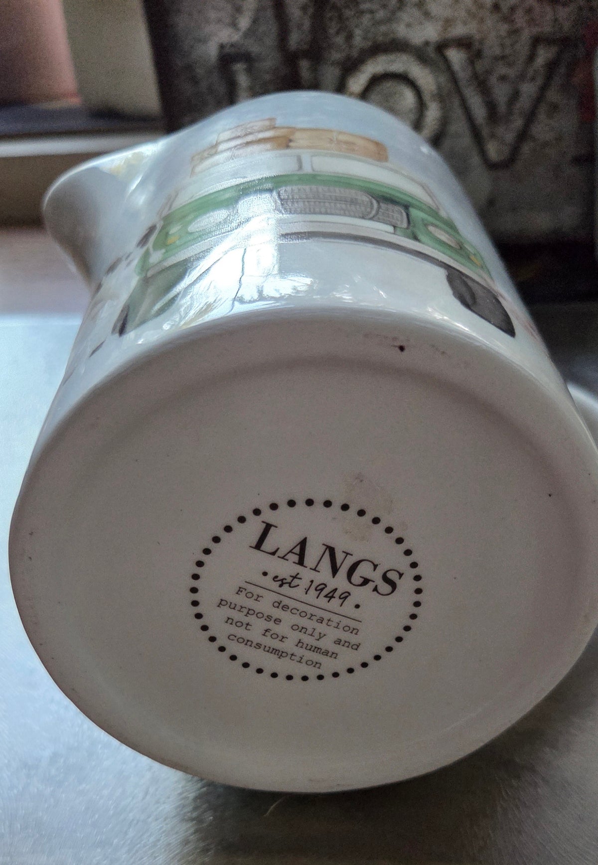 LANGS Seasonal Decorative Jug