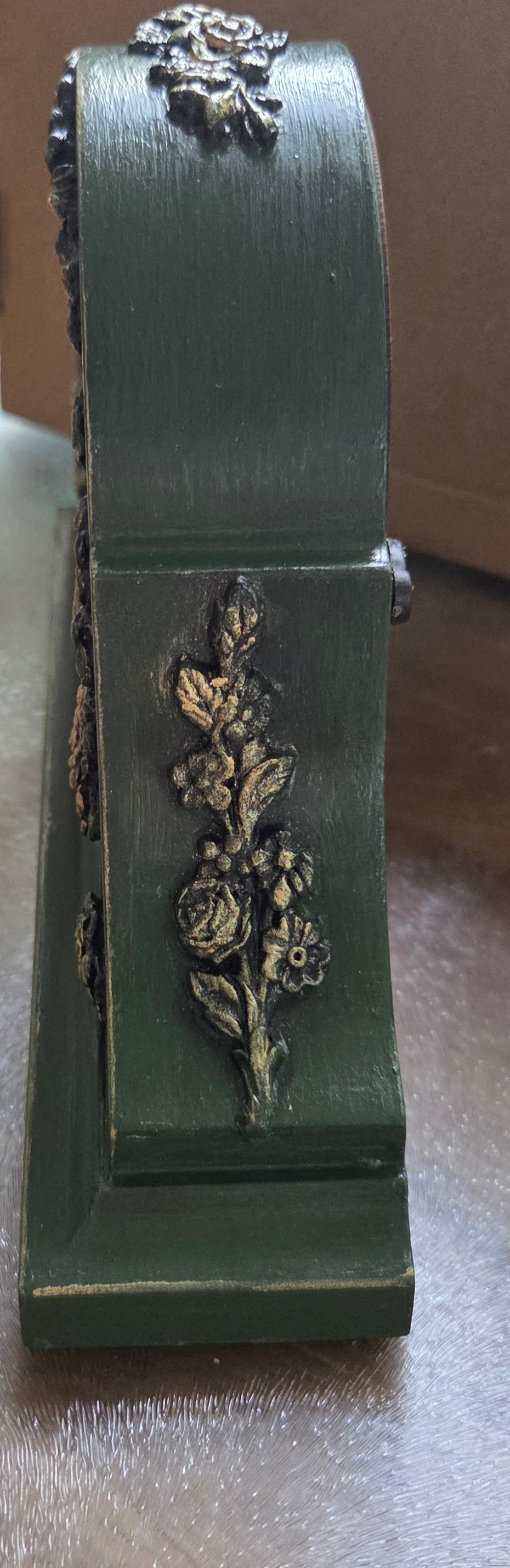 Hand Decorated Mantel Clock