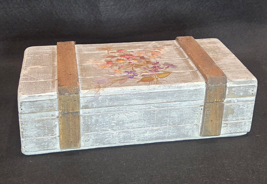 Trinket Wooden Trunk Style Box