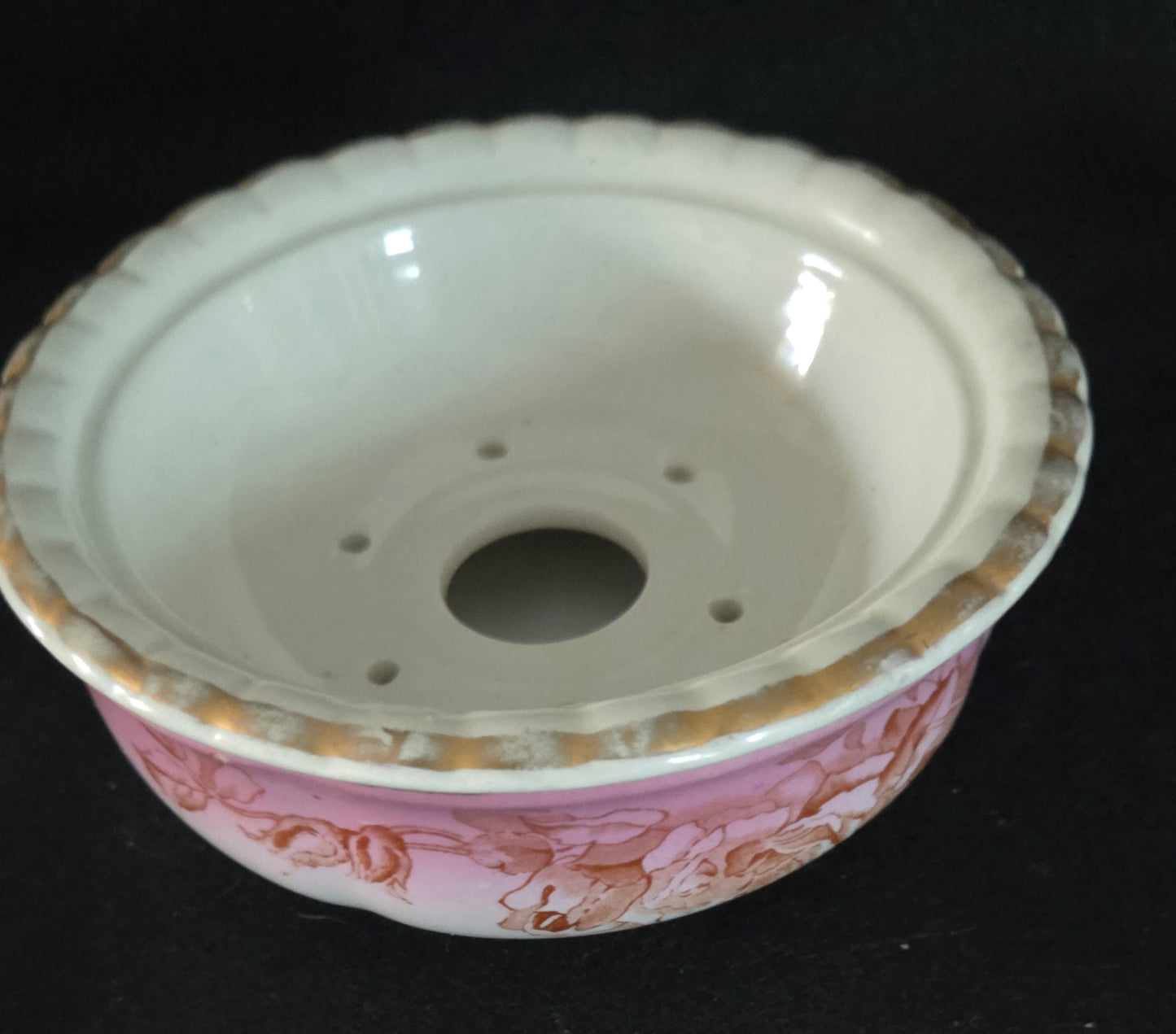 Vintage 3 Section Porcelain Soap dish