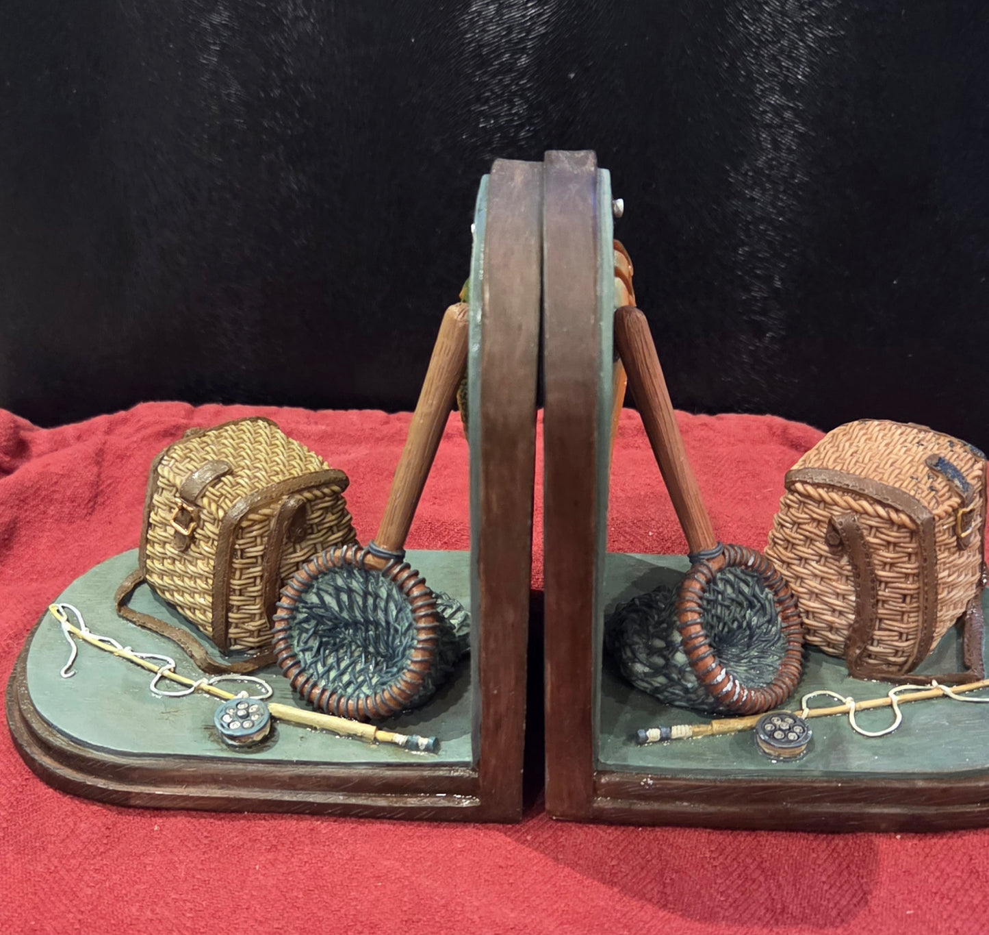 Vintage Leonardo Collection Fish Themed Book Ends