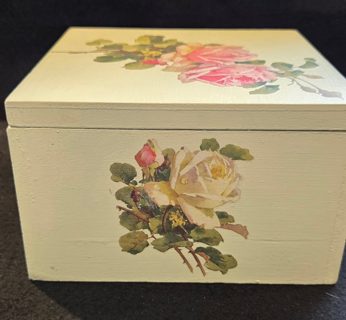 Bespoke Wooden Jewellery/Trinket Box with Lift Out Ring Tray