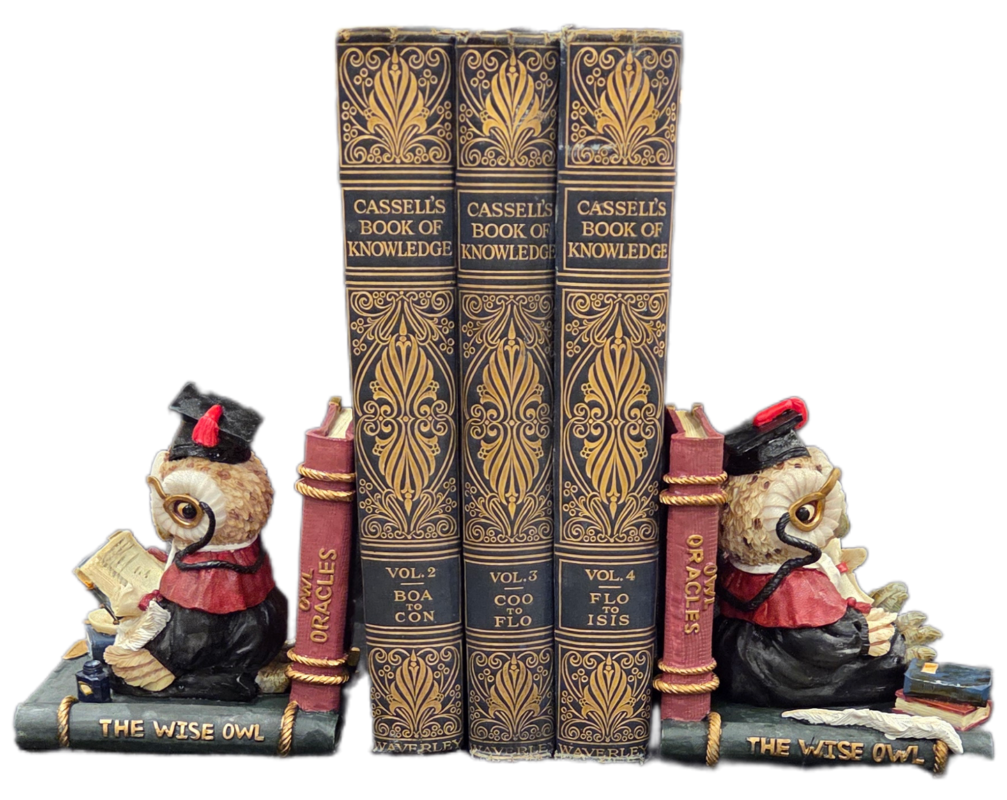 Wise Owl Book ends