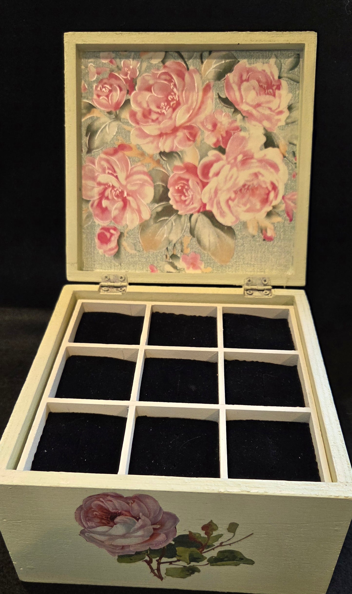 Bespoke Wooden Jewellery/Trinket Box with Lift Out Ring Tray