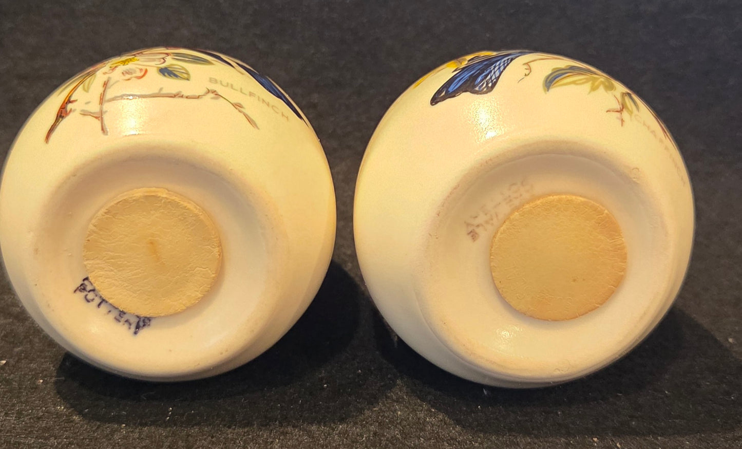 Vintage Axe Vale Bird Salt and Pepper Shakers