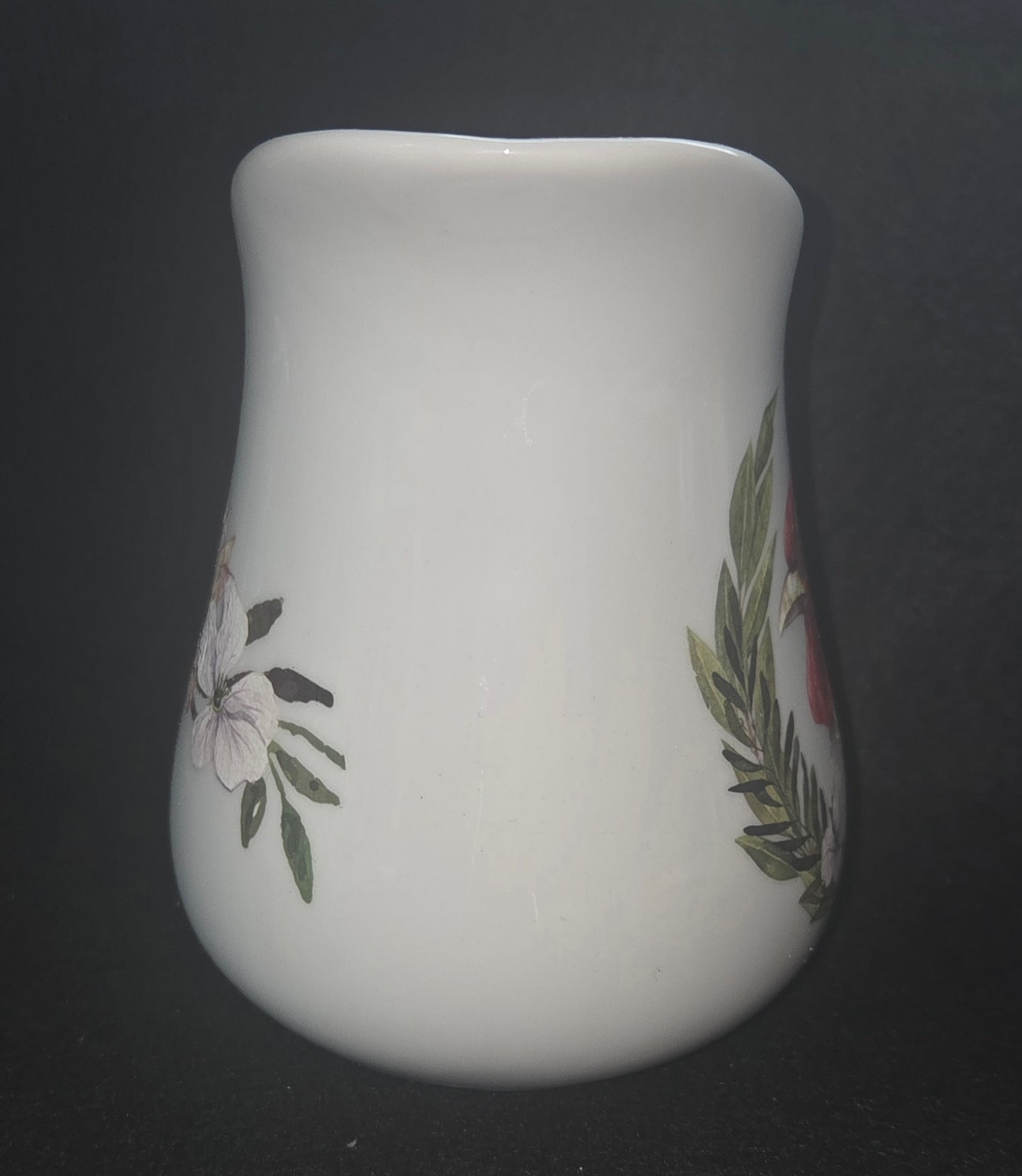 Bespoke, Re-imagined Milk Jug - Decorated with Chicken and Sunflowers