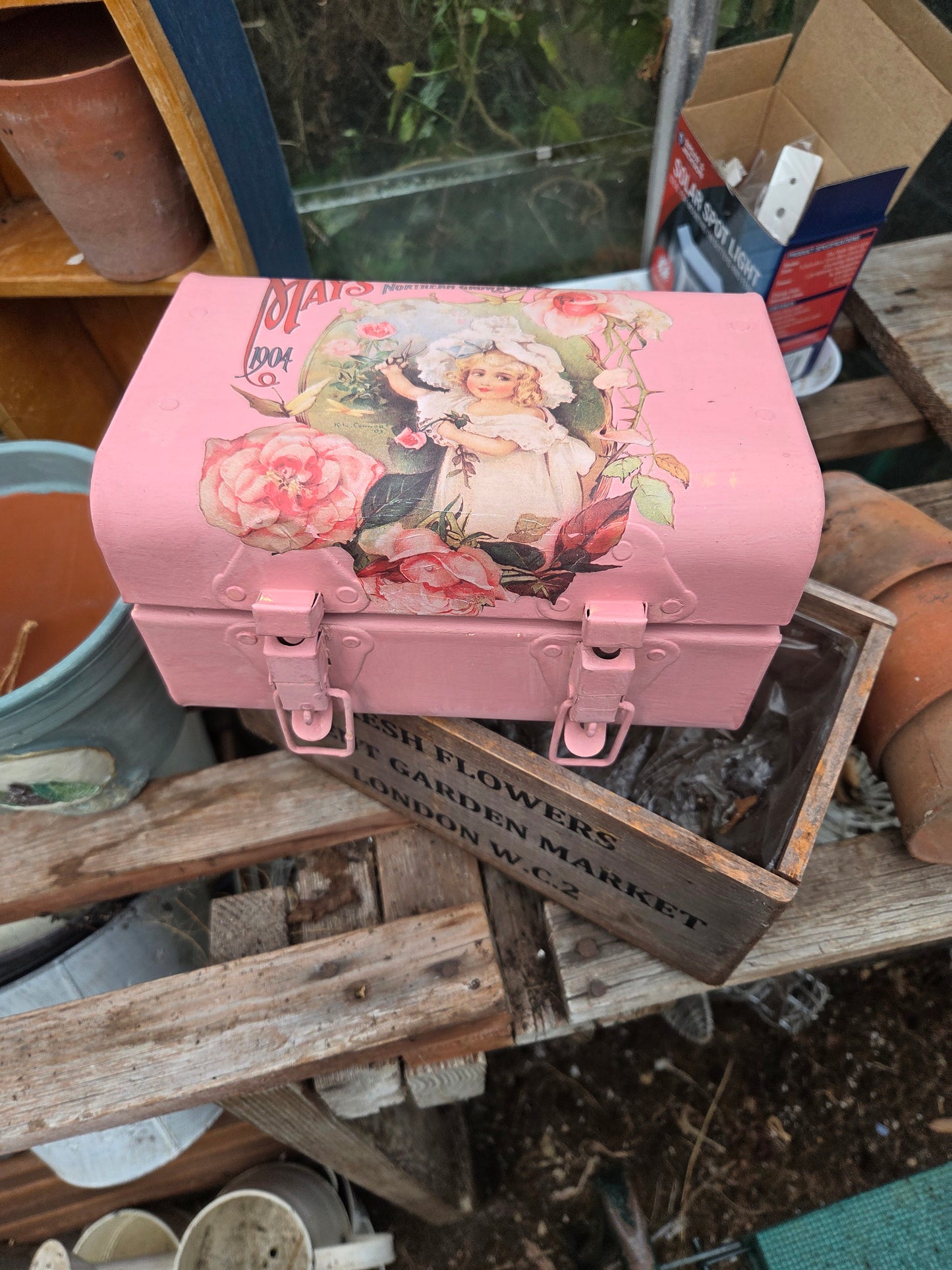 Small Metal Seed Box