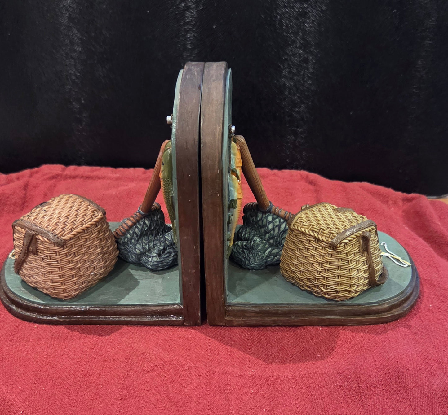 Vintage Leonardo Collection Fish Themed Book Ends