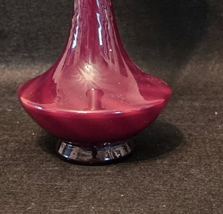 Retro 1960s Empoli Cased Glass Vase