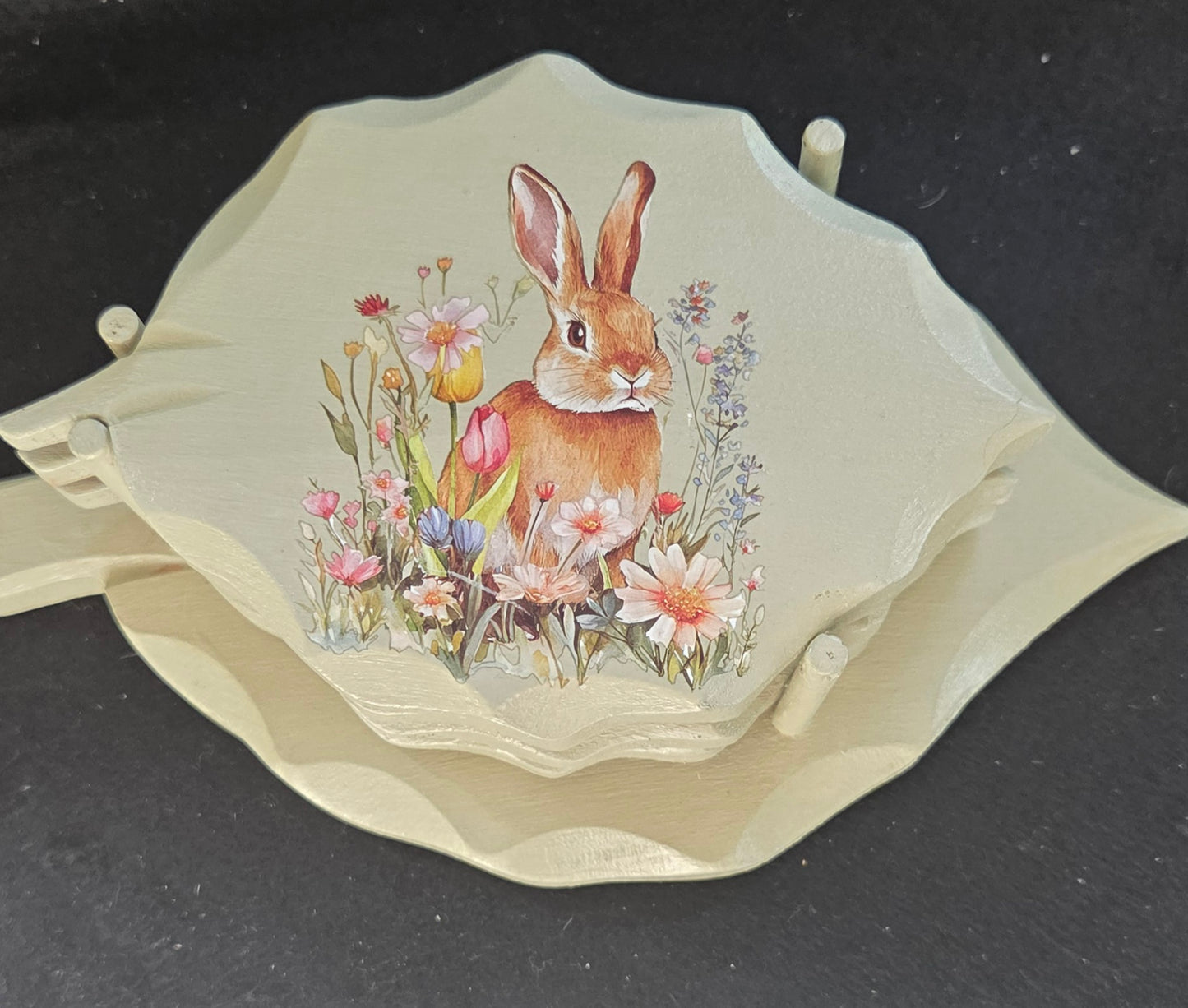 Woodland Friends Stacking Wooden Coasters