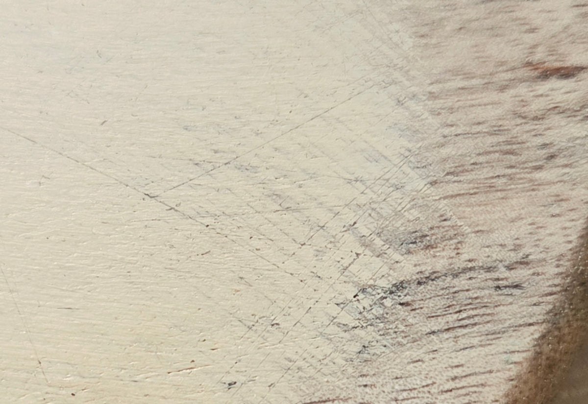 Wooden Distressed Hedgehog Trivet