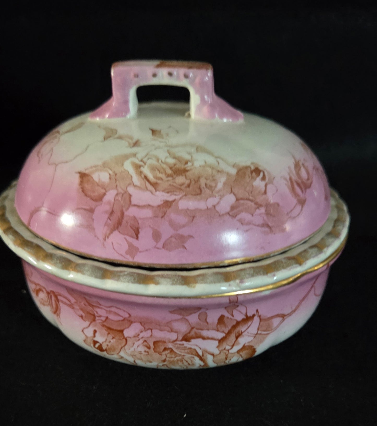 Vintage 3 Section Porcelain Soap dish