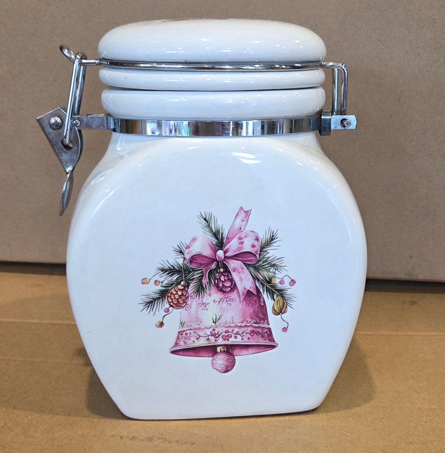 Christmas storage Jar