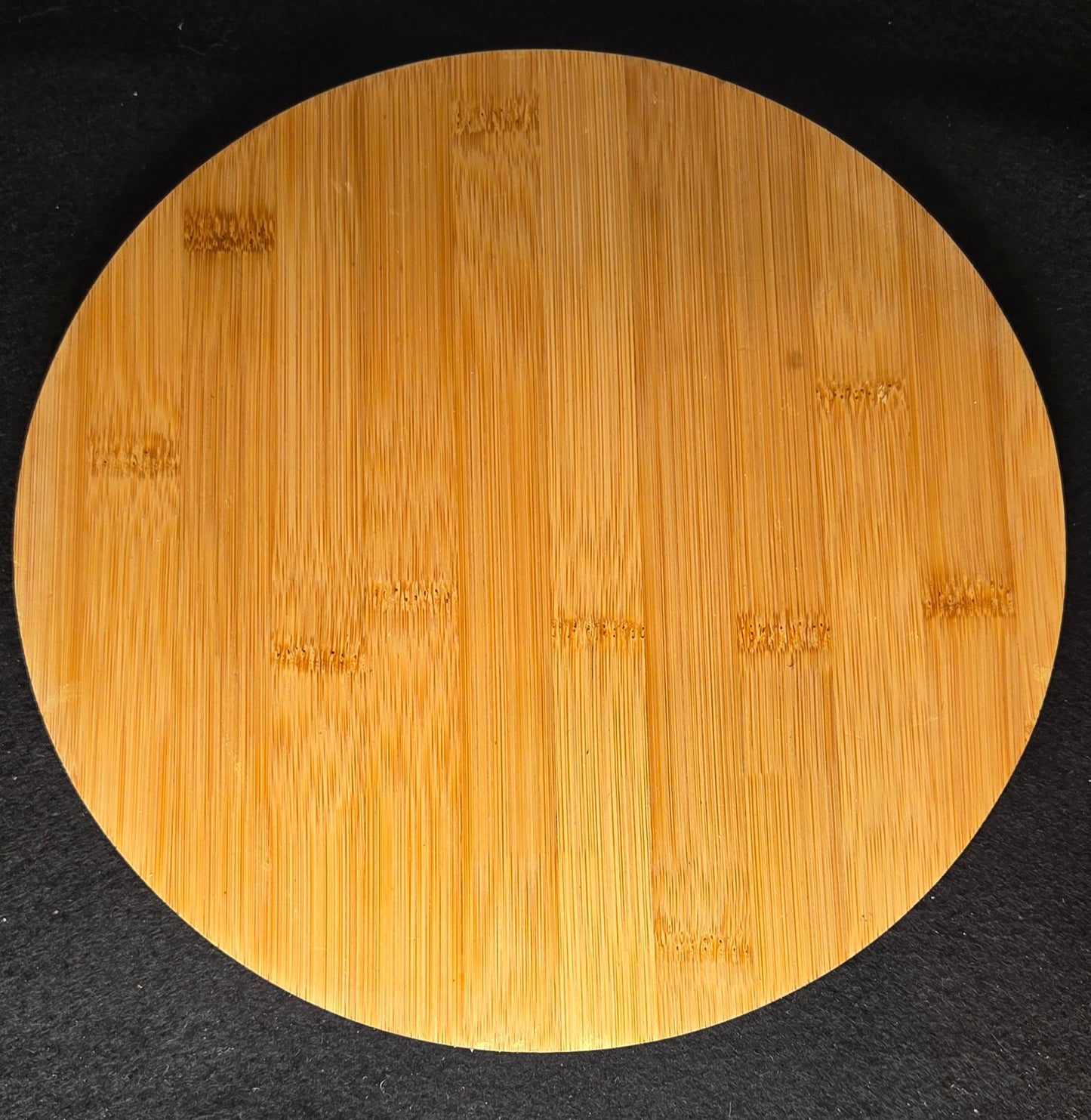 Bespoke Hand Decorated Bamboo Chopping/Bread Board. Both Decorative and Functional