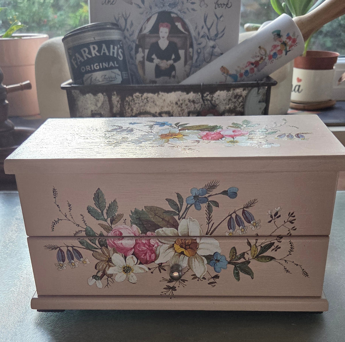 Bespoke Hand Decorated Jewellery Box
