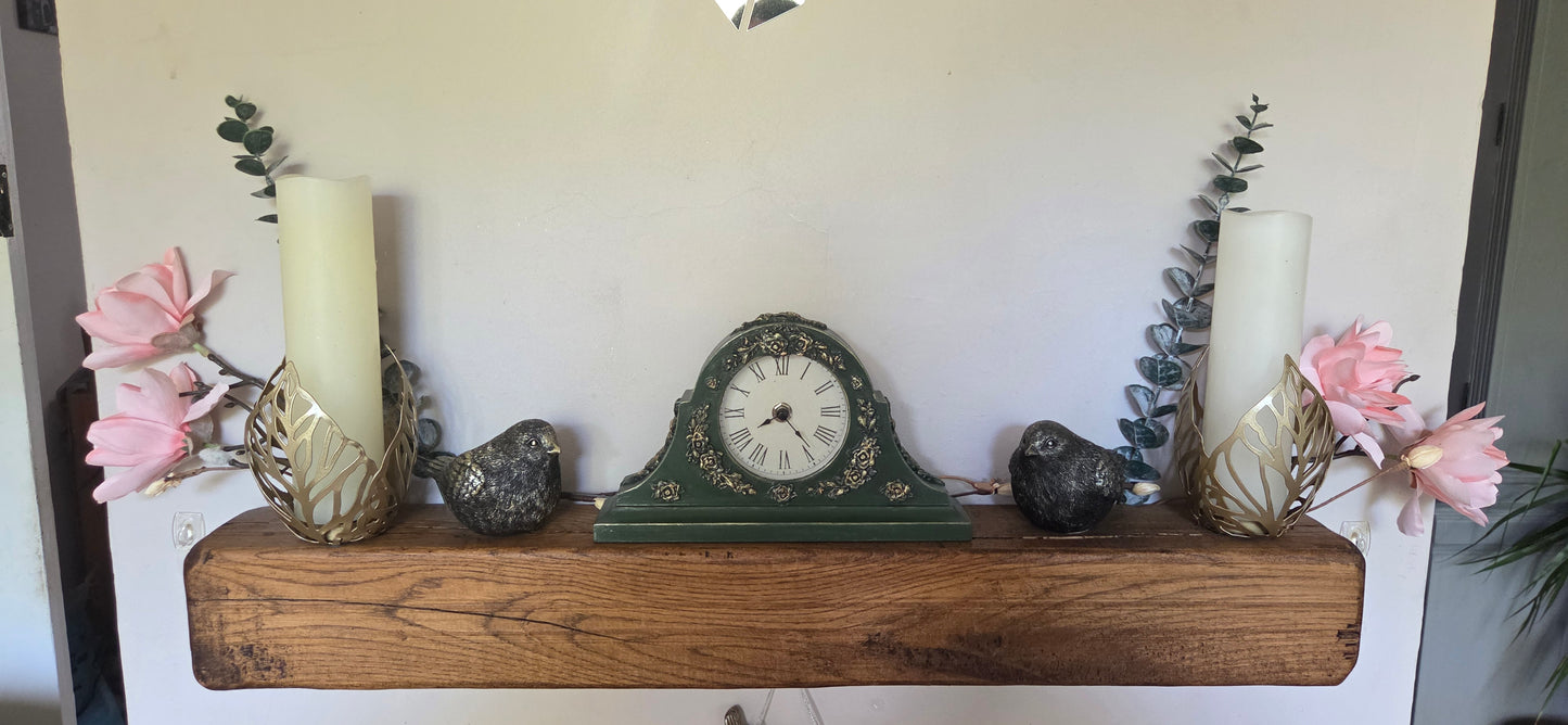 Hand Decorated Mantel Clock
