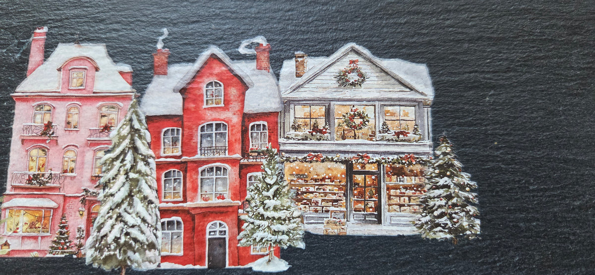 Small Oblong Seasonal Slate