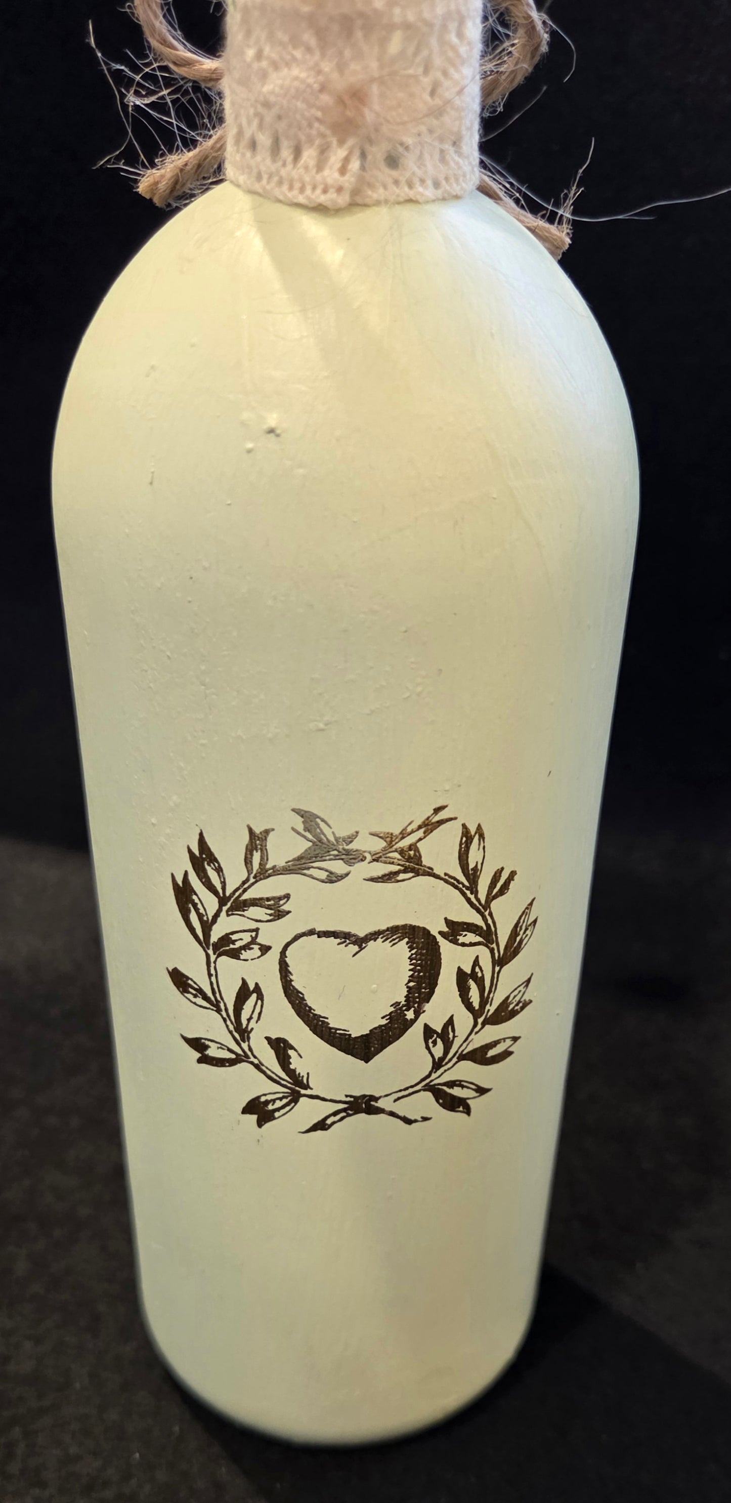 Hand Decorated Bottle - Alice in Wonderland Theme