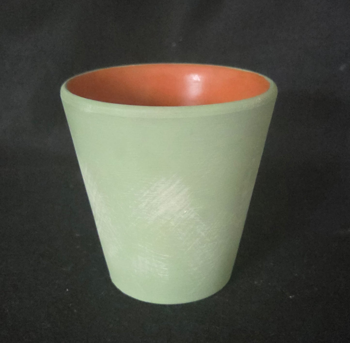 Hand Painted Small Terracotta Plant pot