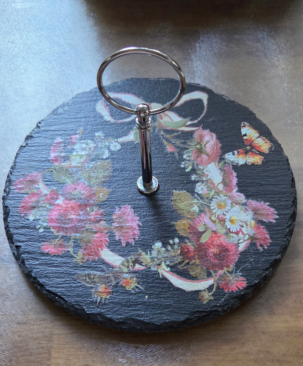 Small Slate Cake Stand.