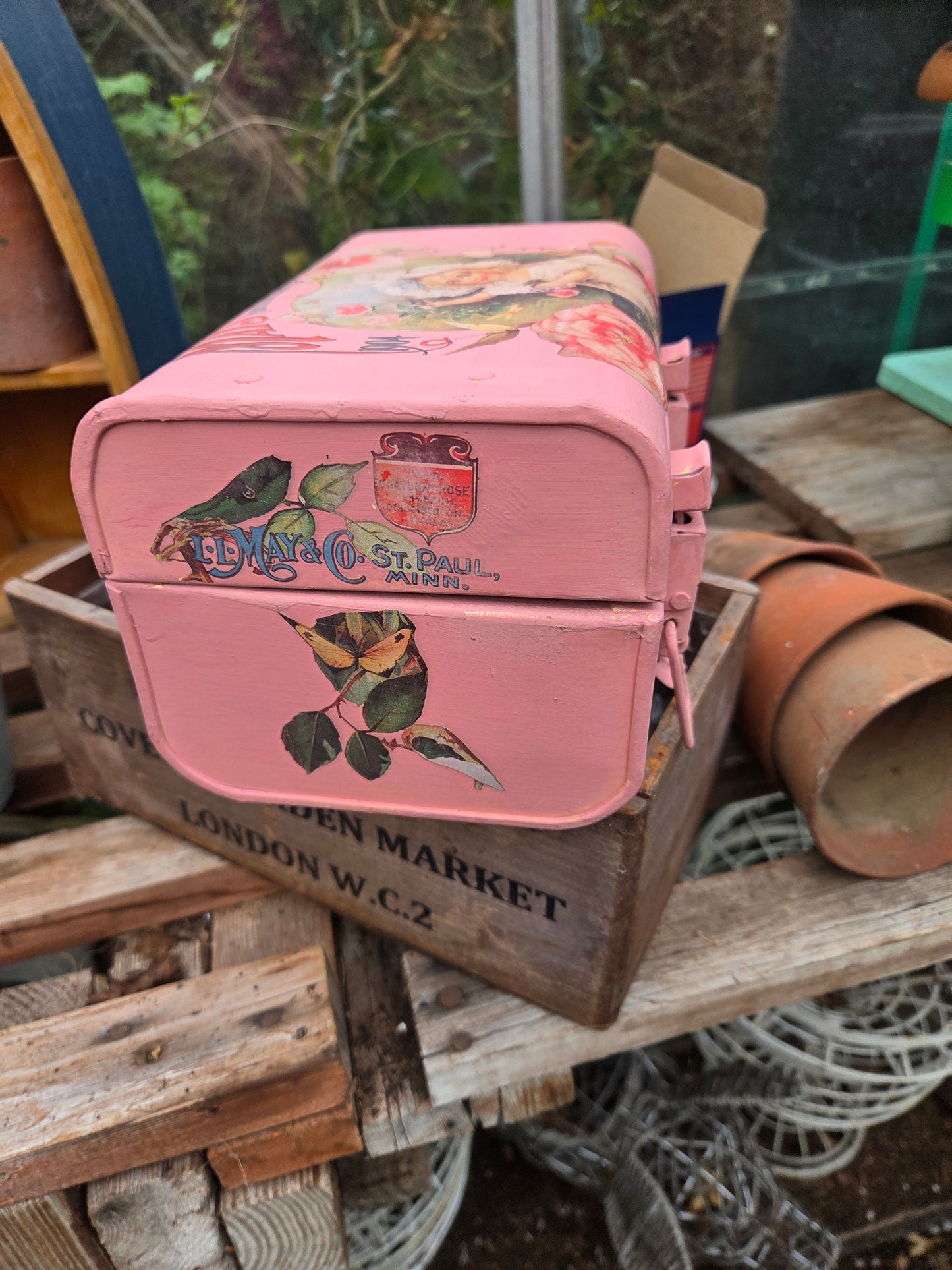 Small Metal Seed Box