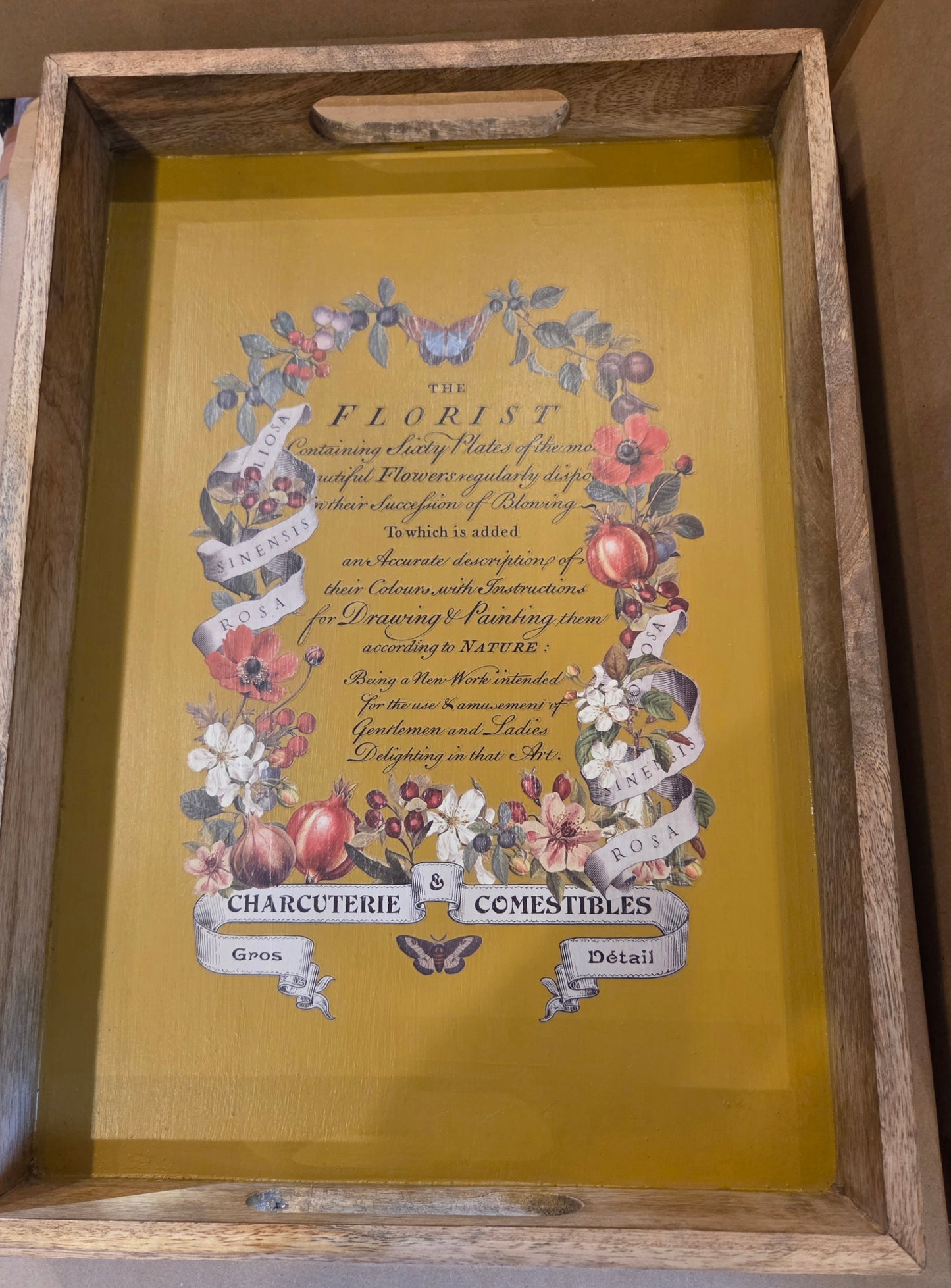 Vintage Style Tray 3 designs and sizes