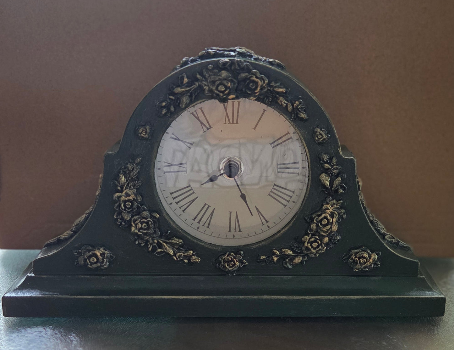 Hand Decorated Mantel Clock