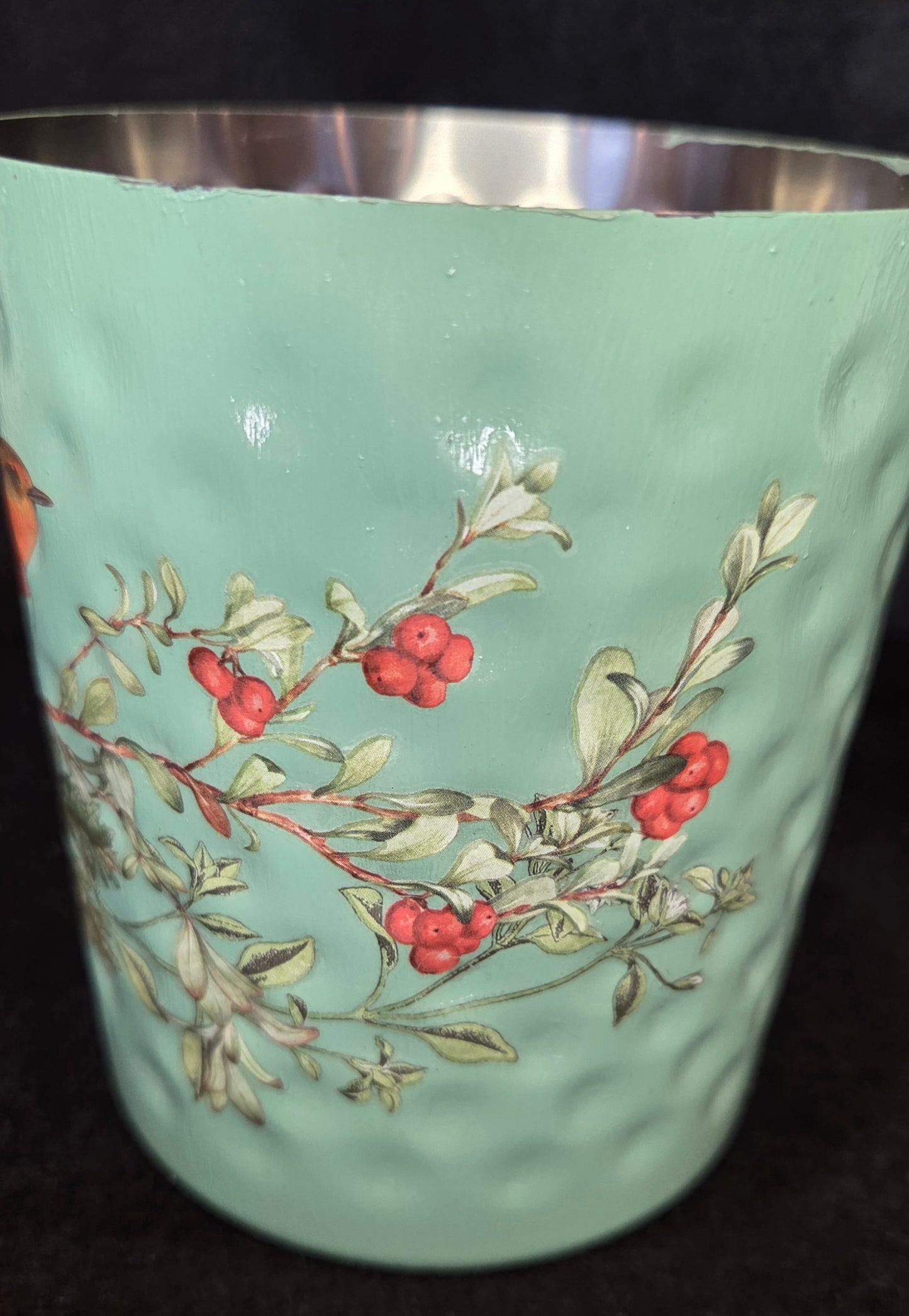 Unique Stainless Steel Flower/storage Pots - 2 designs available - Sold Separately