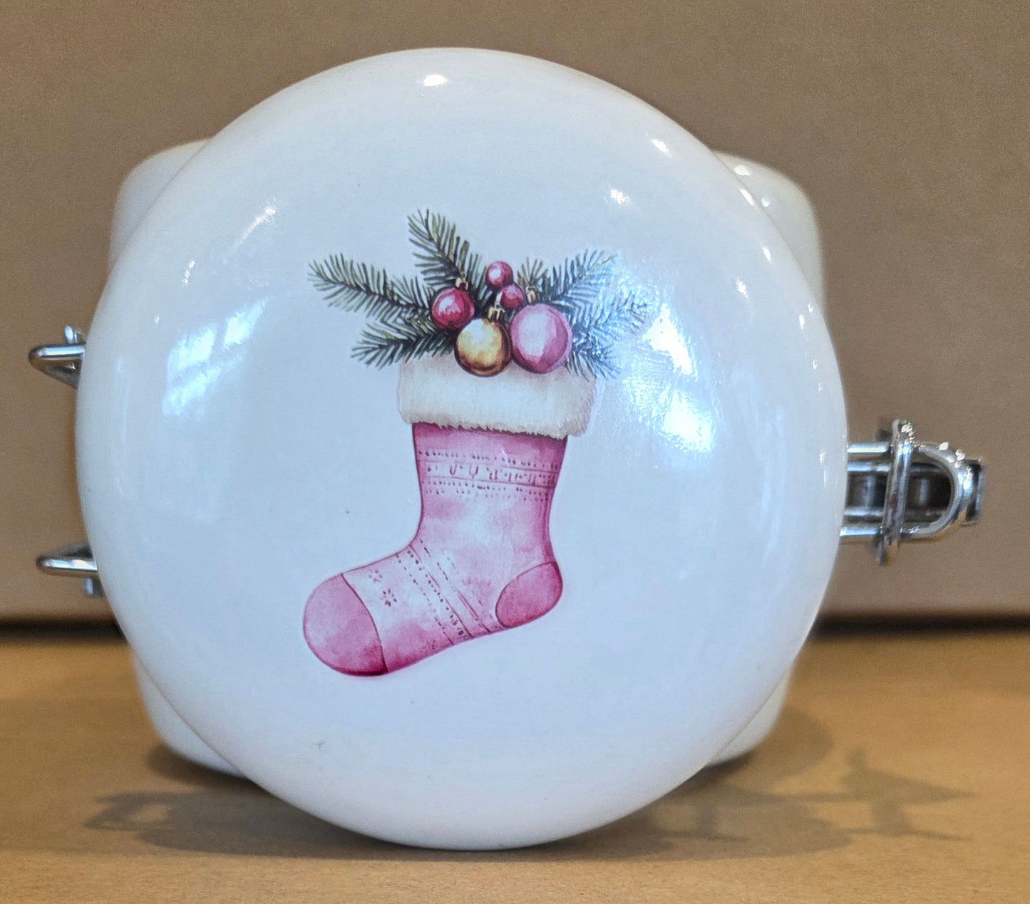 Christmas storage Jar