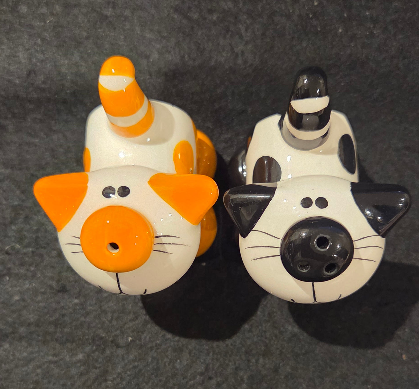 Vintage Fun Cat Salt and Pepper Shakers