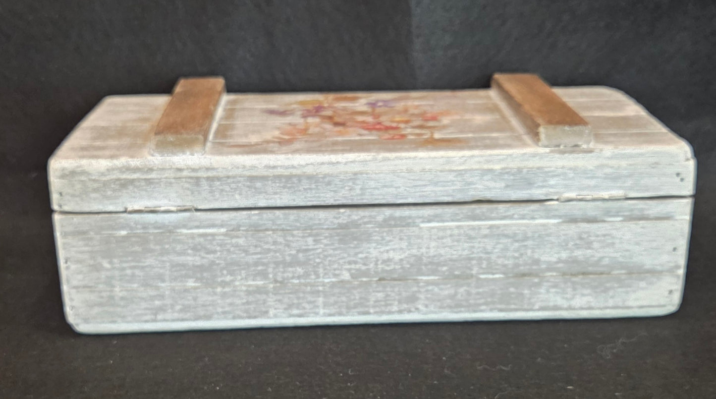 Trinket Wooden Trunk Style Box