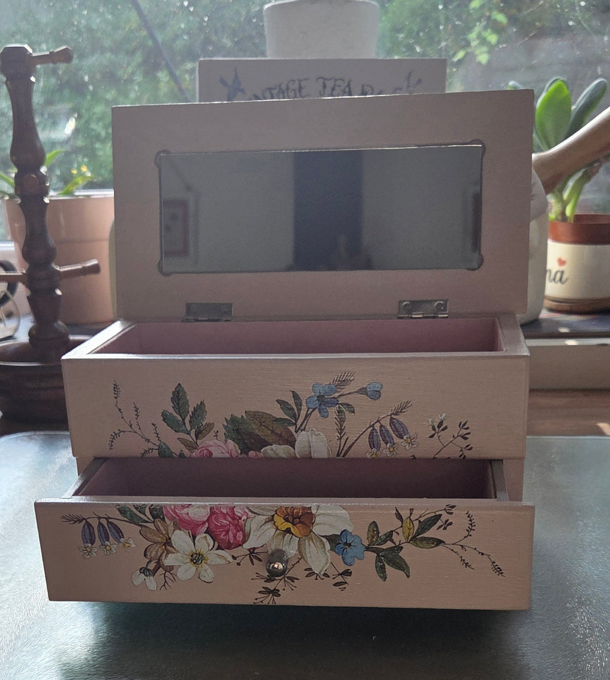 Bespoke Hand Decorated Jewellery Box