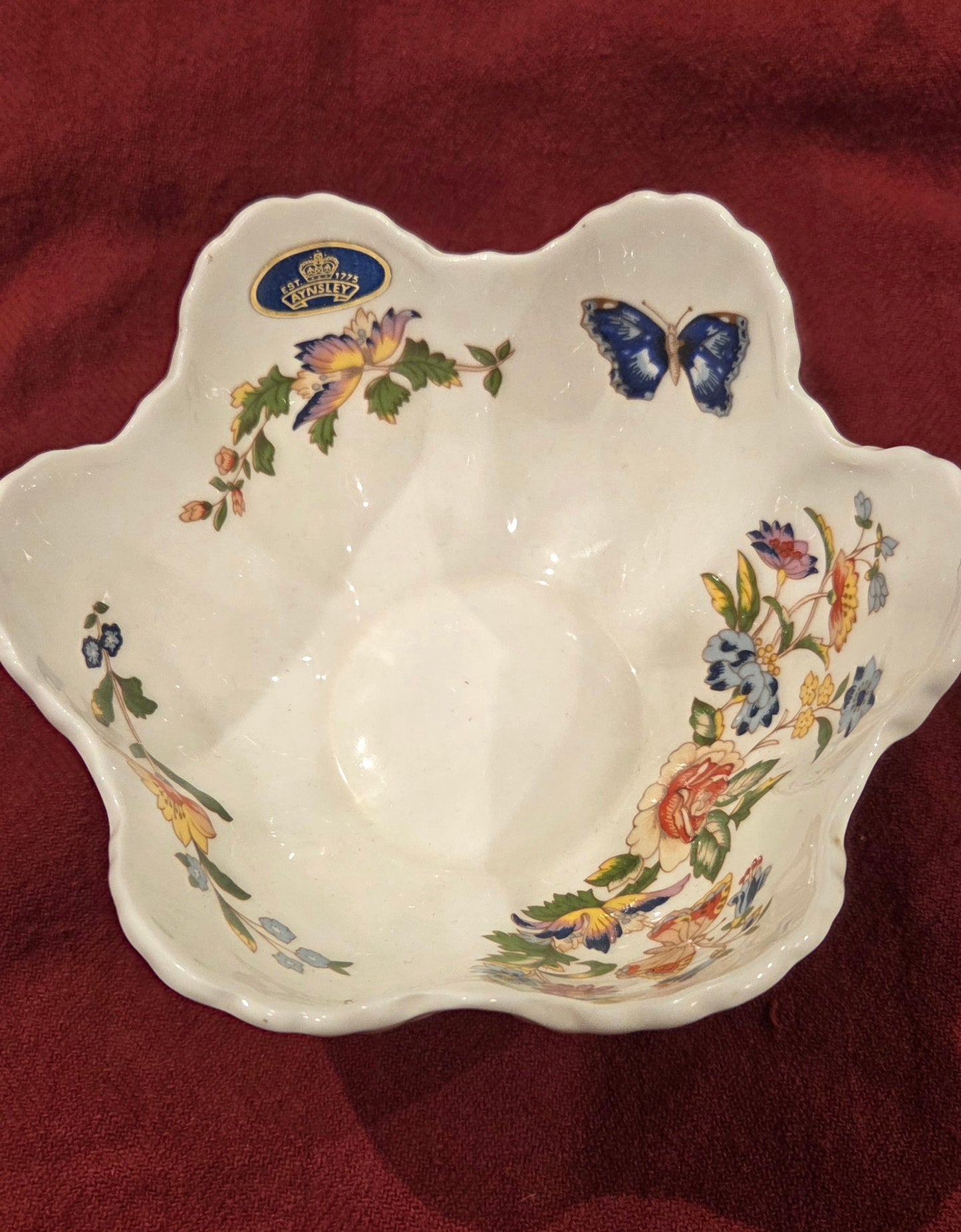 Aynsley, Cottage Garden, Fine English Bone China 4 differnent pieces available - Sold Separately.