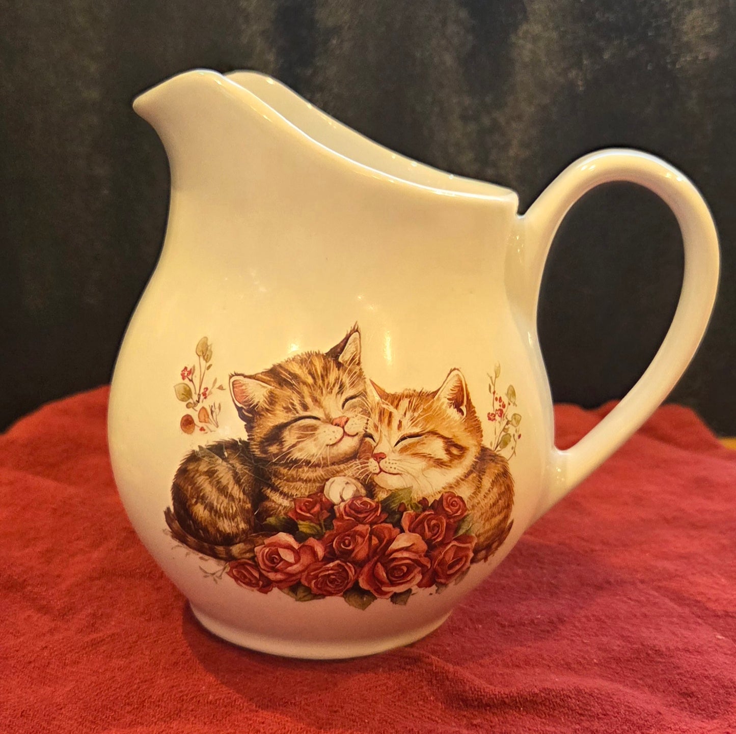 Loving Kitten Milk Jug