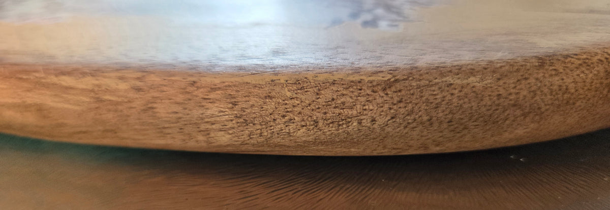 Wooden Distressed Hedgehog Trivet
